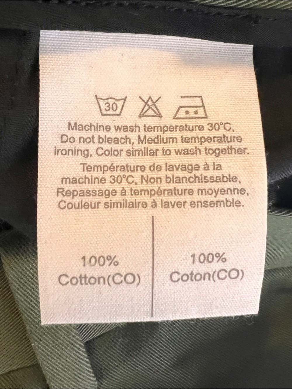 Indochino Pants Mens 34X32 Olive Green Trousers Straight Flat Front Custom, EUC - Picture 7 of 8